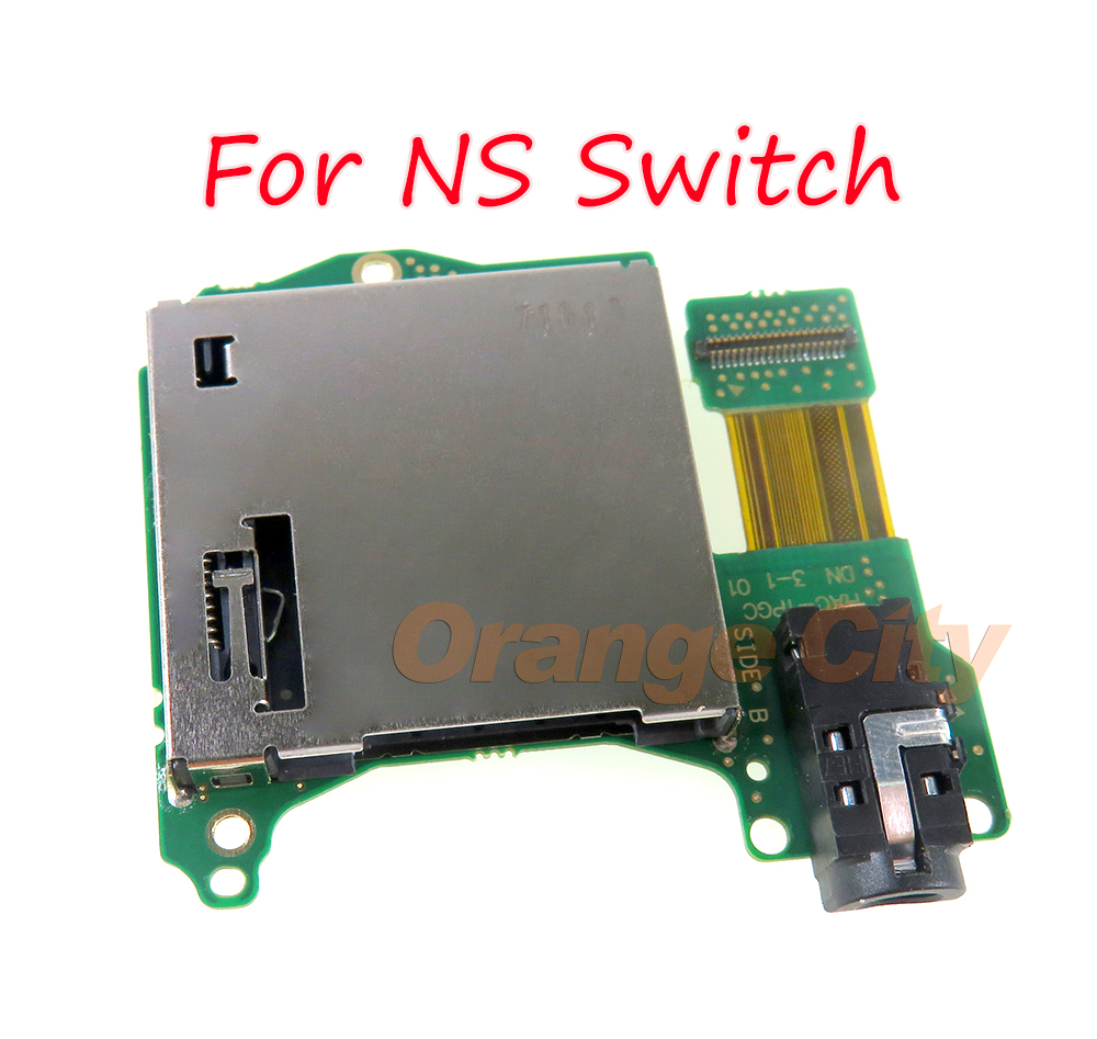 

OEM For Nintendo Switch card slot For NS game card slot with headphone socket built-in accessories