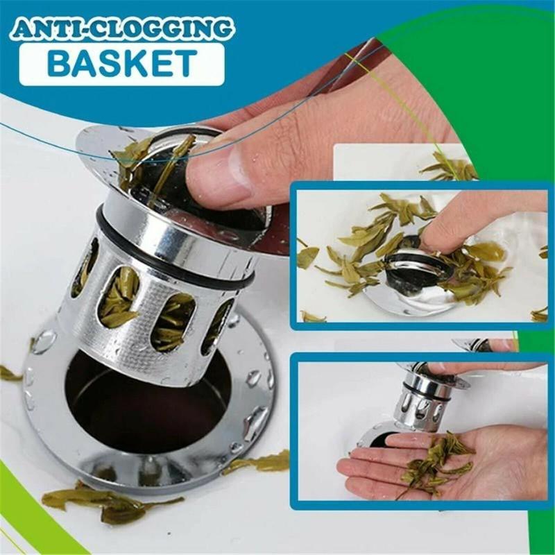 

Other Bath & Toilet Supplies Universal Wash Basin Bounce Drainer Filter Anti-Clogging Bathroom Sink Household FEA889