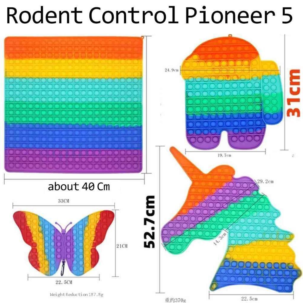 

Super large 50CM 40CM 30CM Giant Bubbles Board Fidget Toys Party Favor Sensory Push Bubble Toy Jumbo Mega Rainbow Finger Puzzle Desktop Game