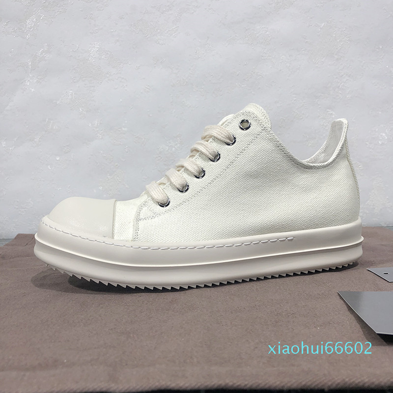 

RO Mens Ankle Boots Casual Male Canvas Shoes Summer Breathable High Top Sneakers Man Lace Up Flat Shoes xz