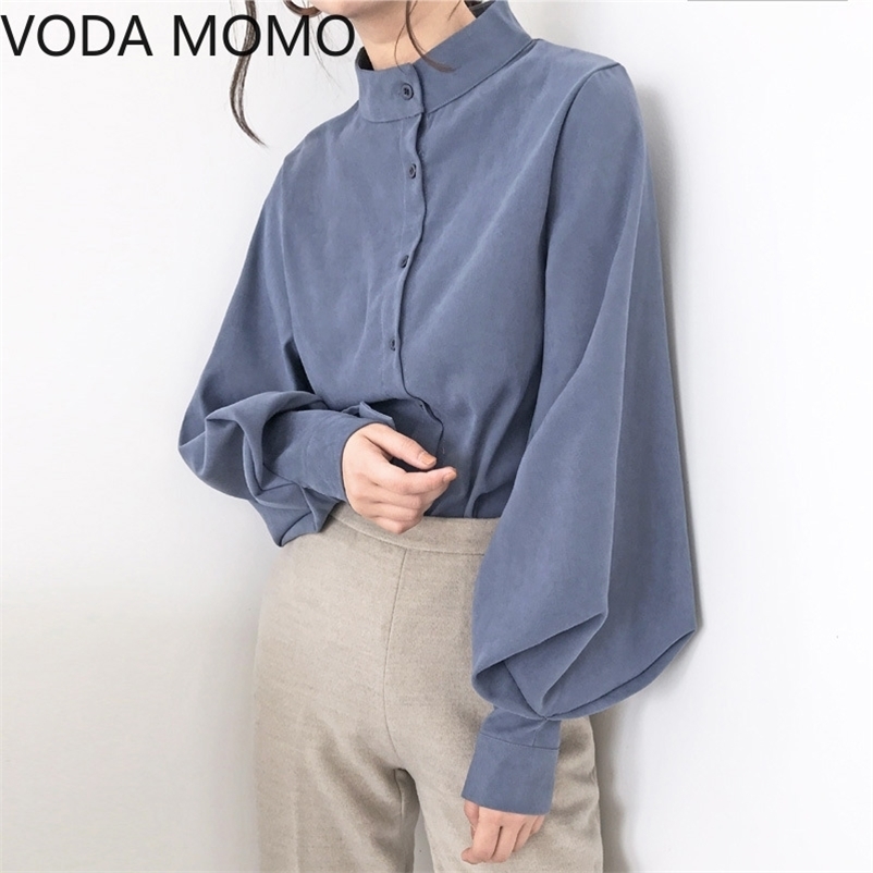 Ufficio per maniche lunghe estate camicia da donna per donna busas top e camicette camicie in chiffon ladie's top plus size 210715