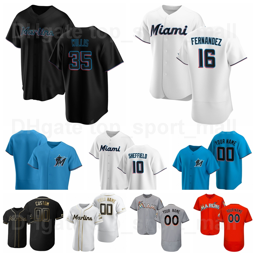 

Baseball 16 Jose Fernandez Jersey 8 Andre Dawson 35 Dontrelle Willis 24 Miguel Cabrera 27 Giancarlo Stanton 10 Gary Sheffield Man Woman Youth, Men flexbase