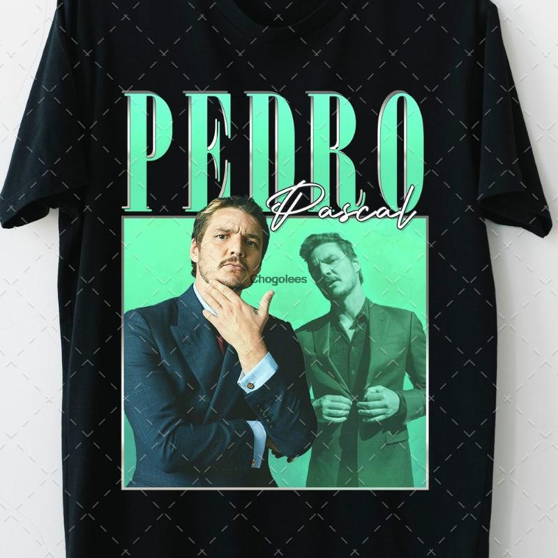 

Men' T-Shirts Vintage Pedro Pascal T Shirt Homage Shirt(3, Men-darkpurple