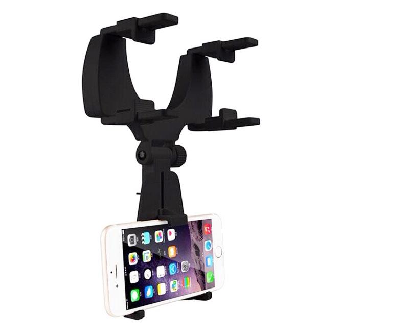 

Cell Phone Mounts & Holders Adjustable GPS Mobile Car Auto Rearview Mirror Mount Stands For Huawei Nova 2/Y6 (2021)/Honor 6A,Gionee M6s Plus