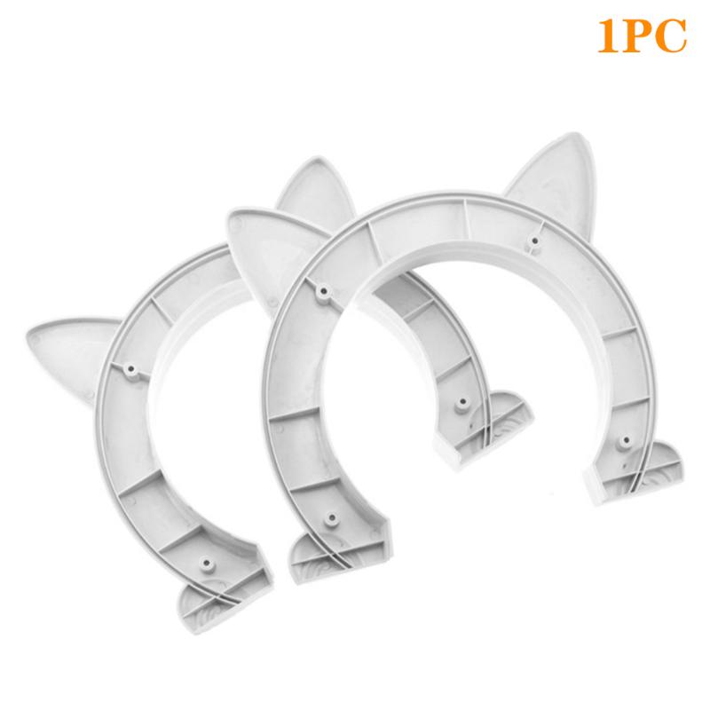 

Cat Carriers,Crates & Houses Hole Animal Gate Cute Small Dogs Puppy ABS Easy Install Indoor Pet Door Head Shape Security Entrance Kitten No