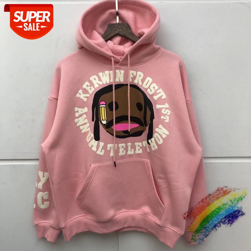 

PINK BLUE CPFM.XYZ FOR FROST Hoodies Men Women Best Quality Kanye West Pullover Hoody Loose CPFM Sweatshirts #SX8S, Black