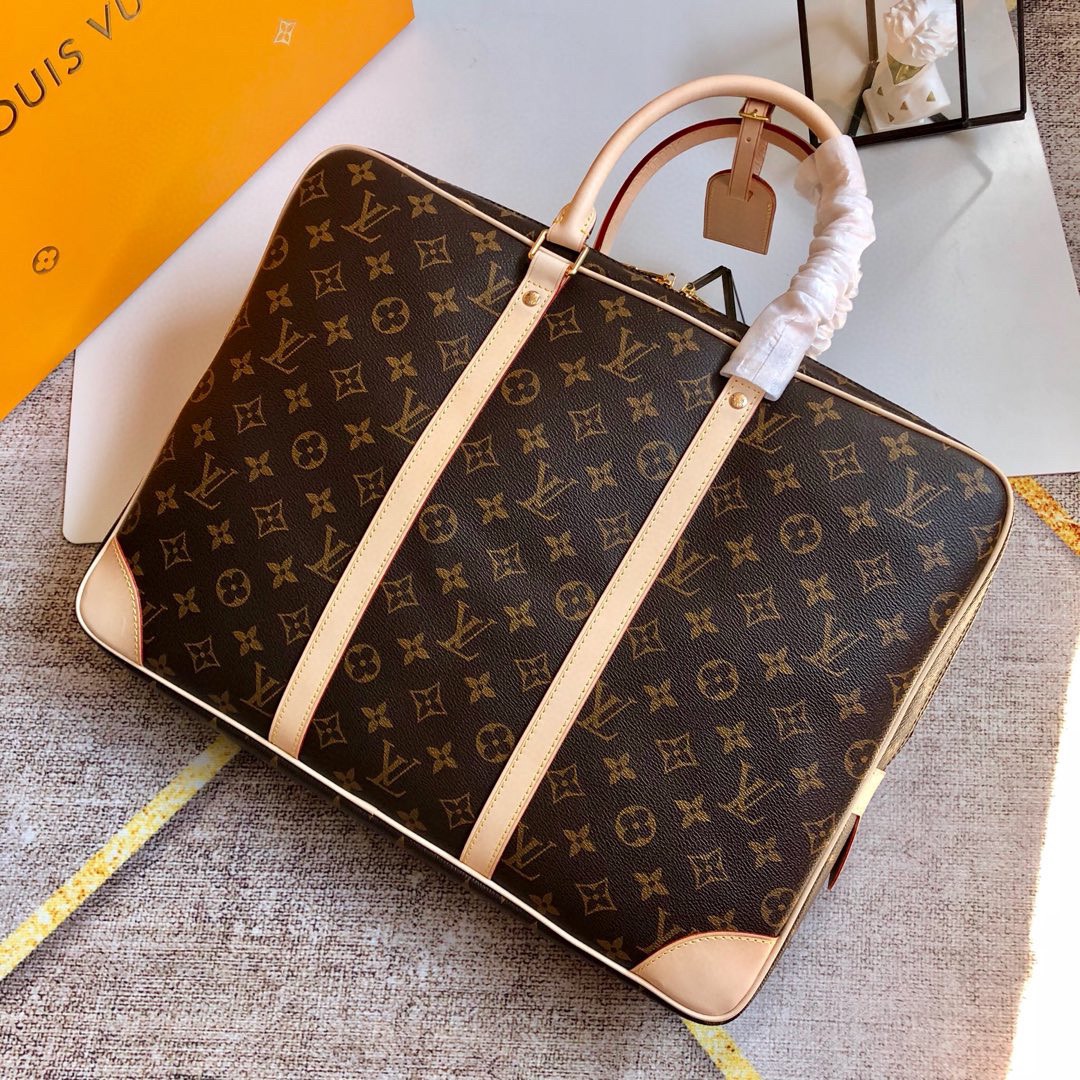 

2017 New Hot Men Shoulder Briefcase Black Brown Leather Handbag Business Men Laptop Bag Messenger Bag LVLOUISVITTON VUTTON 699, 03