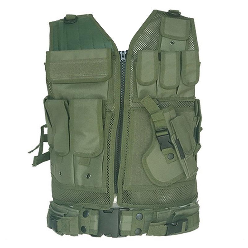 

Motorcycle Armor Tactical Vest Molle Combat Assault Plate Carrier Outdoor Clothing Hunting