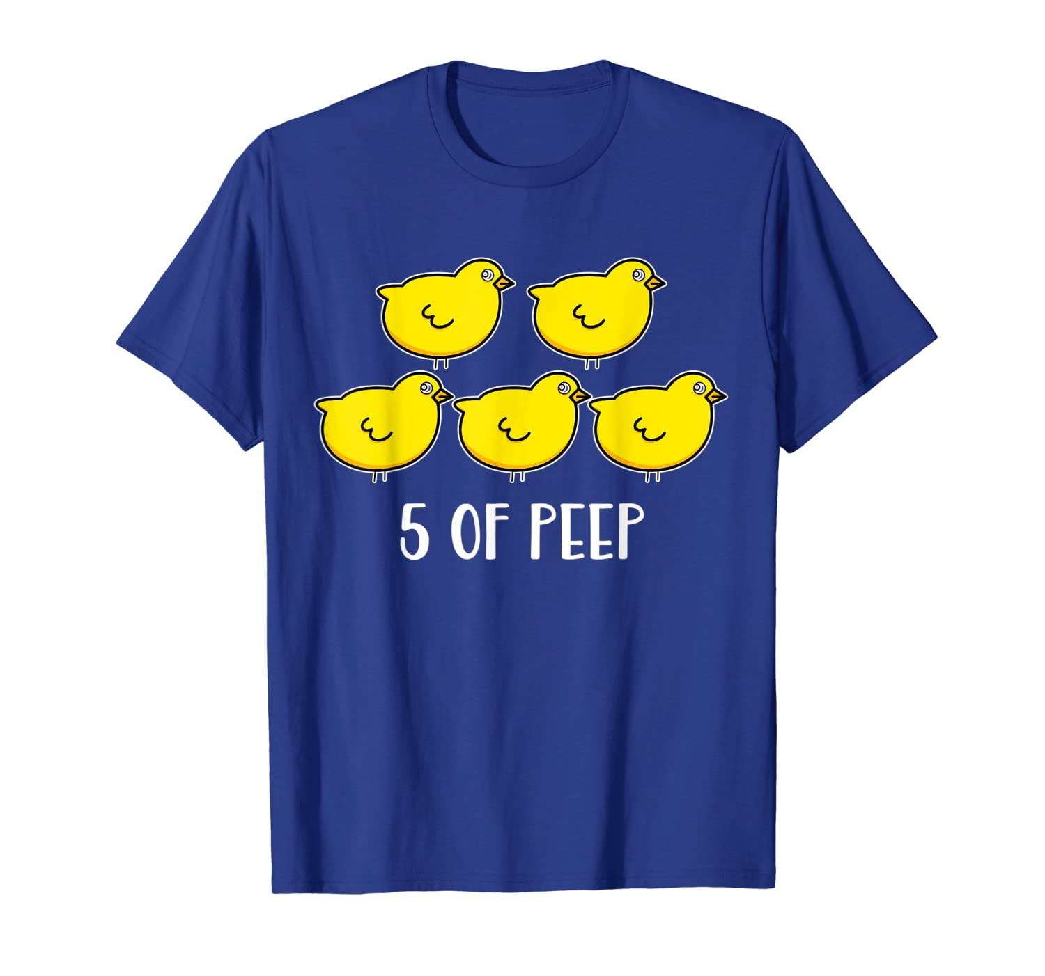 

Five Of PEEP Funny Respiratory Therapy Vent T-Shirt Easter, White;black