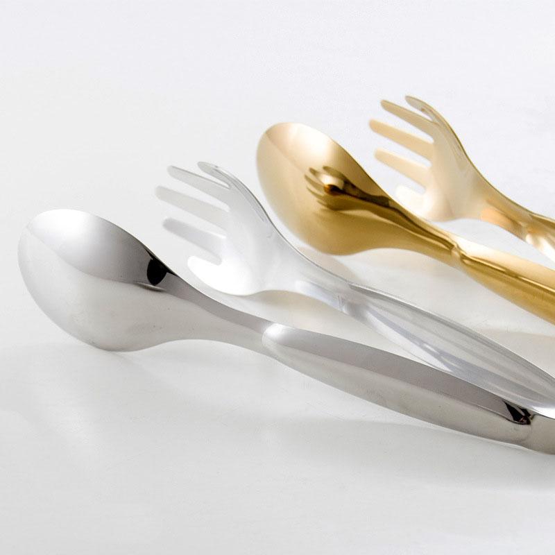 

Stainless Steel Kitchen Tongs Gold Silver Bread Salad Tong Buffet Cooking Tools Kitchen Barbecue Baking Utensil Tongs