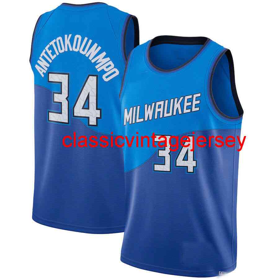 

Giannis Antetokounmpo Swingman Jersey Stitched Men Women Youth Basketball Jerseys Size XS-6XL, Blue