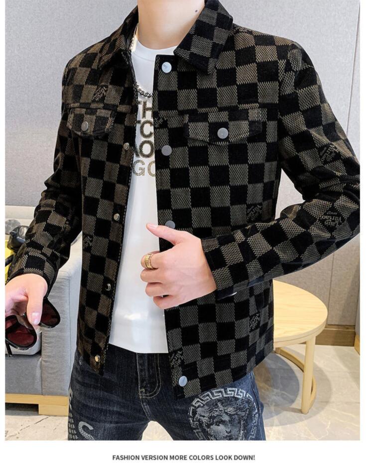 

European goods autumn new men's jackets, fashionable outer wear high-end jackets, all-match casual men jackets, spirit guy jackets, W2
