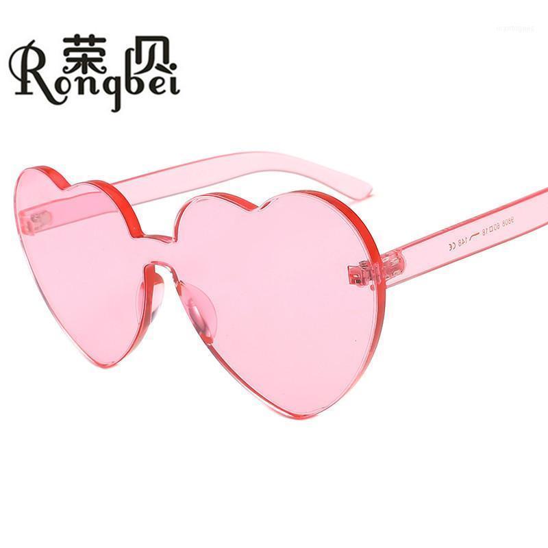 

Sunglasses PC Frame Adult Peach Heart Fashion Street Po Glasses Outdoor Cool Decoration Accessories Mirror 98081