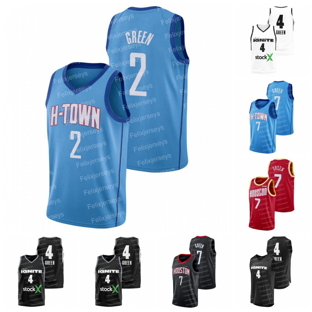 

2 Jalen Green 7 NCAA Colleage Basketball Jersey For Mens Womens Youth, As pic