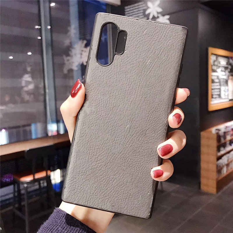 

PU Leather Hard square Cases For iphone 13 pro max mini 12 11 X 8 7 6 Plus Xs Anti-Scratch Full Body Protective, Blue