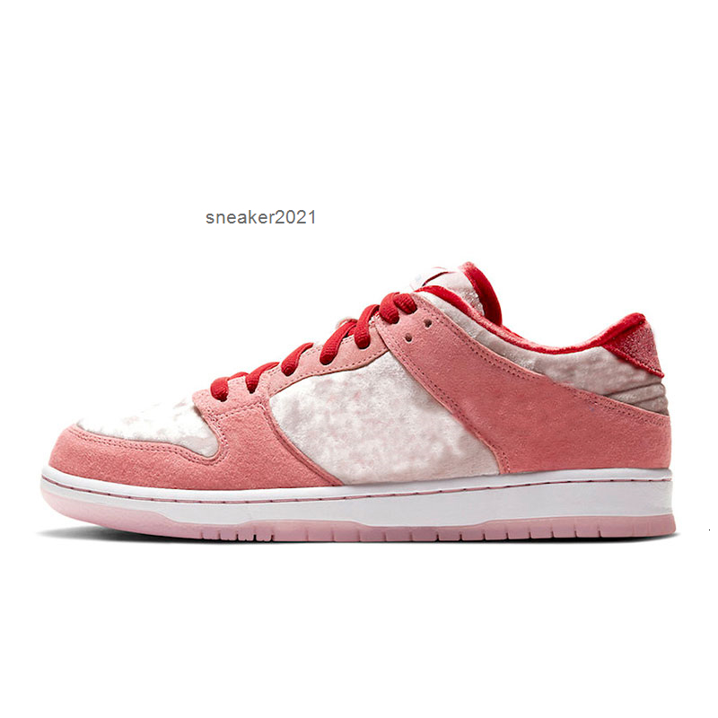 

with Box Mens and Womens Running Shoes Sneakers for Men Low Pink Strange Love CT2552-800 Trainers Size US11