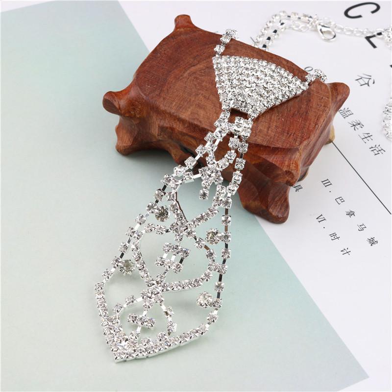 

Pendant Necklaces Fashion Tie Necklace Jewelry Wholesale Women Accessories, Silver