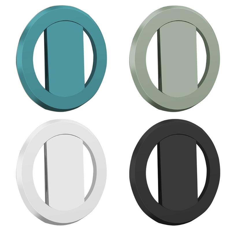 

Cell Phone Mounts & Holders N52 Magnetic Car Holder Creative Ultra-thin Strong Ring Buckle Lazy Ohsnap Grip, 4nb300156-w