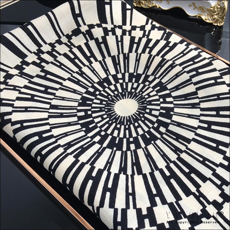 

Scarves Warm Pure Cashmere Silk Wrap Women's Benchmade Raw Edge Scarf H Print Shawl Stole Blanket Poncho Pashmina