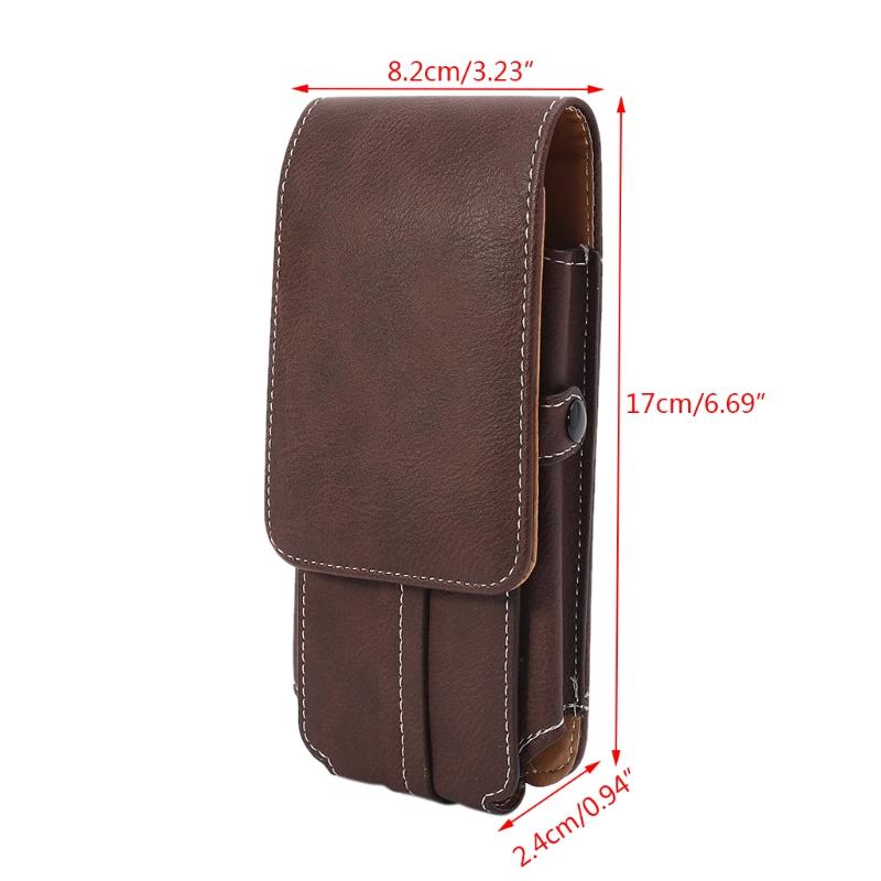 

men waist belt bum bag phone waist flip pockets leather cards holder case luxury bags designer