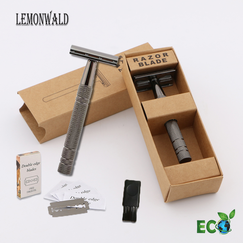 

Lemonwald Double Edge Safety Razor Wet Shaving Razors Classic Suitable For All Standard Razor Blades Gift For Men