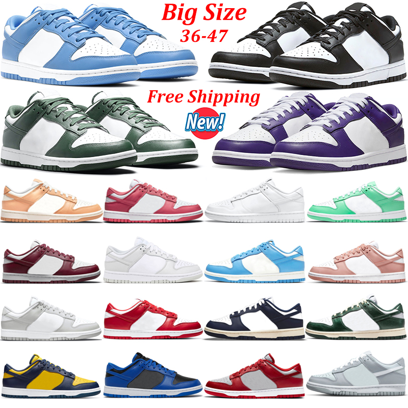 

Men Women Casual Shoes Panda Black White UNC Michigan Kentucky Georgetown Syracuse Tone Grey Fog Court Purple Coast Mens Trainers Sports Sneakers, #33 archeo pink 36-39