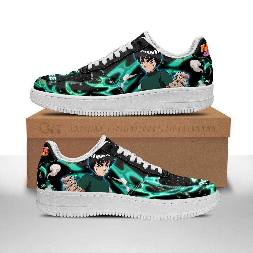 

DIY Anime Shoes Rock Lee Sneakers Custom Naruto Leather Casual Running Sport Walking Lightweight Tennis Shoes, Others