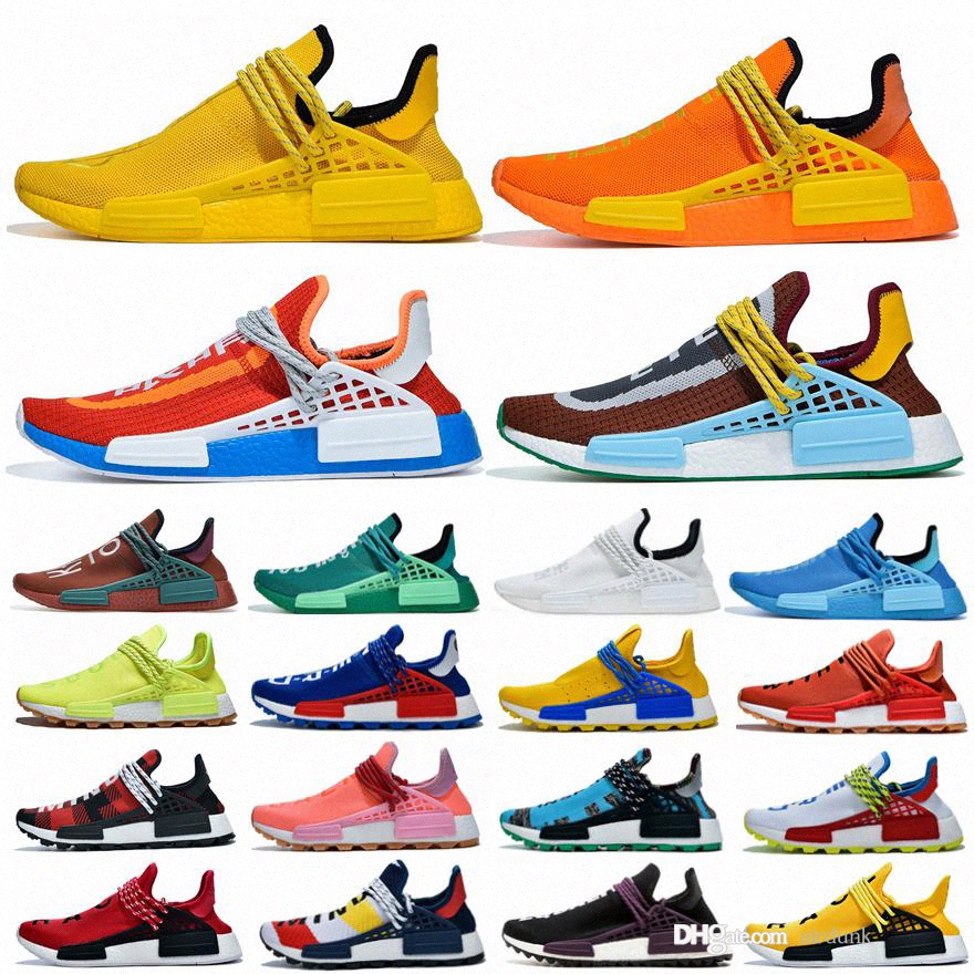 

Pharrell Williams NMD Human Race Mens Women Running Shoes Triple White BBC Solar Pack Yellow Blue Nerd Heart Mind Sports Outdoor Shoe races woman trainers sneak Q56Z#, I need look other product