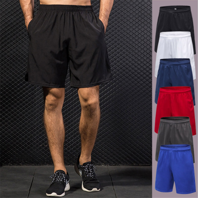 

Lulu Men's Sports Shorts Outdoor Fitness Running Basketball Training Trousers Sports Leisure Breathable Speed Dry Shorts, White;black