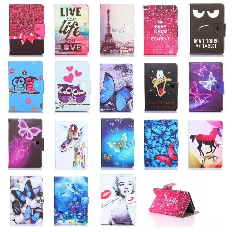 

Universal Design Cartoon Adjustable Flip PU Leather Cases Cover For 7 7.85 9.7 10 10.1 10.2 inch Tablet Case PC MID
