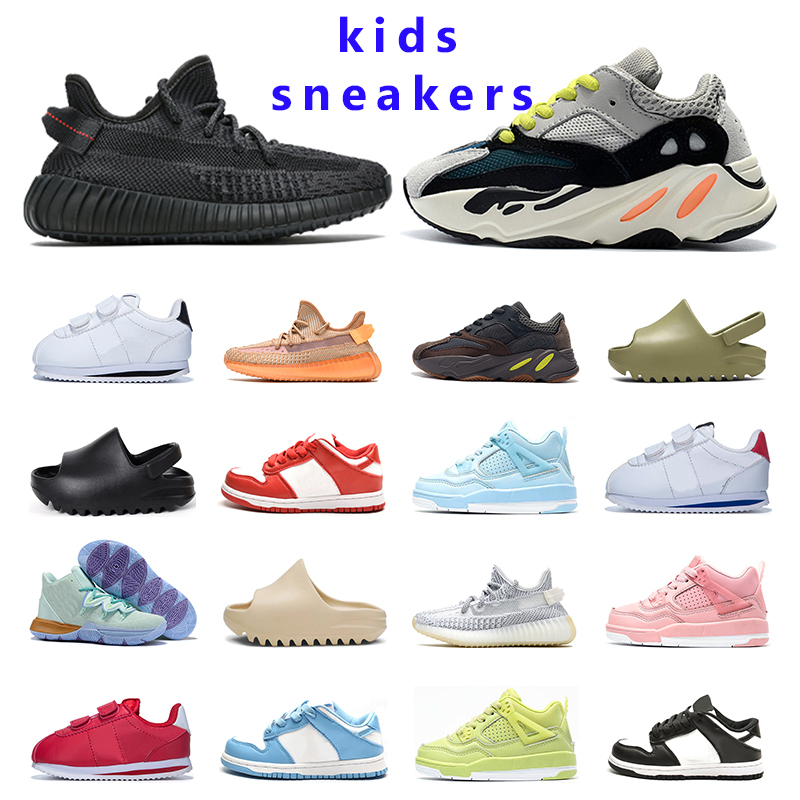 

running shoes 700 Big Kids Sneakers Solid Grey Mauve black white university bule children boy girl sport fashion outdoor Comfortable Breathable size 25-35, 11