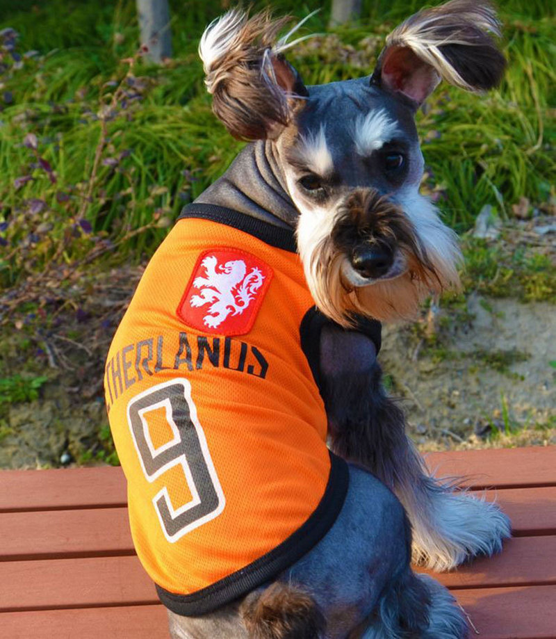 

Sublimation Printing Dog Clothes Sport Pets Soccer Football Jersey Style Soft Breathable Vest Basketball Tshirt Spring Summer 12Color