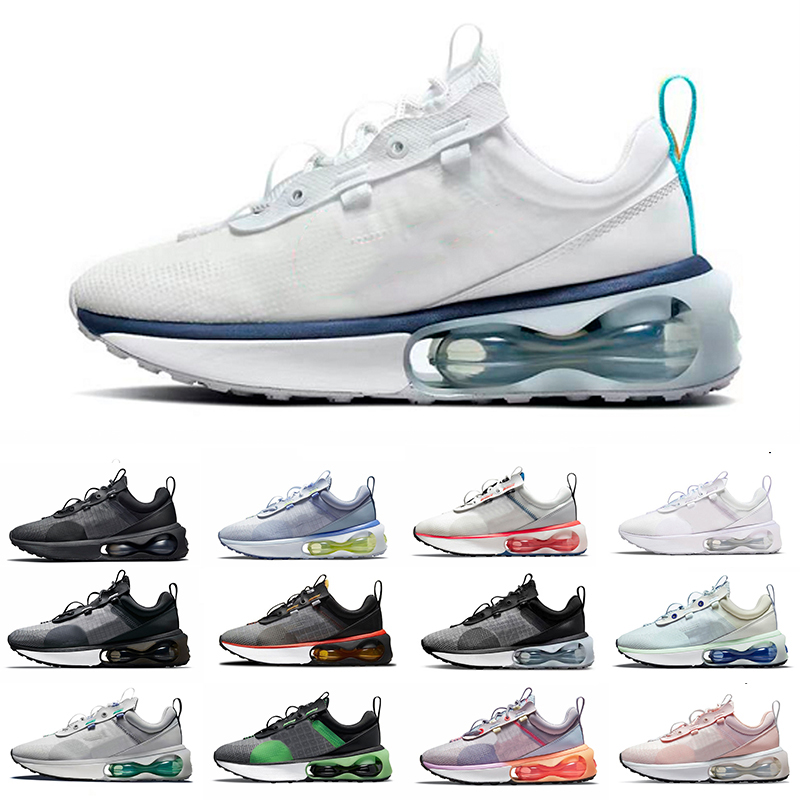 

Knit Mesh 2021 men running shoes Black White Grey Teal orange Barely Green Navy Crimson Obsidian Thunder Blue Venice Rose mens women outdoor trainers sports sneakers, Color#1