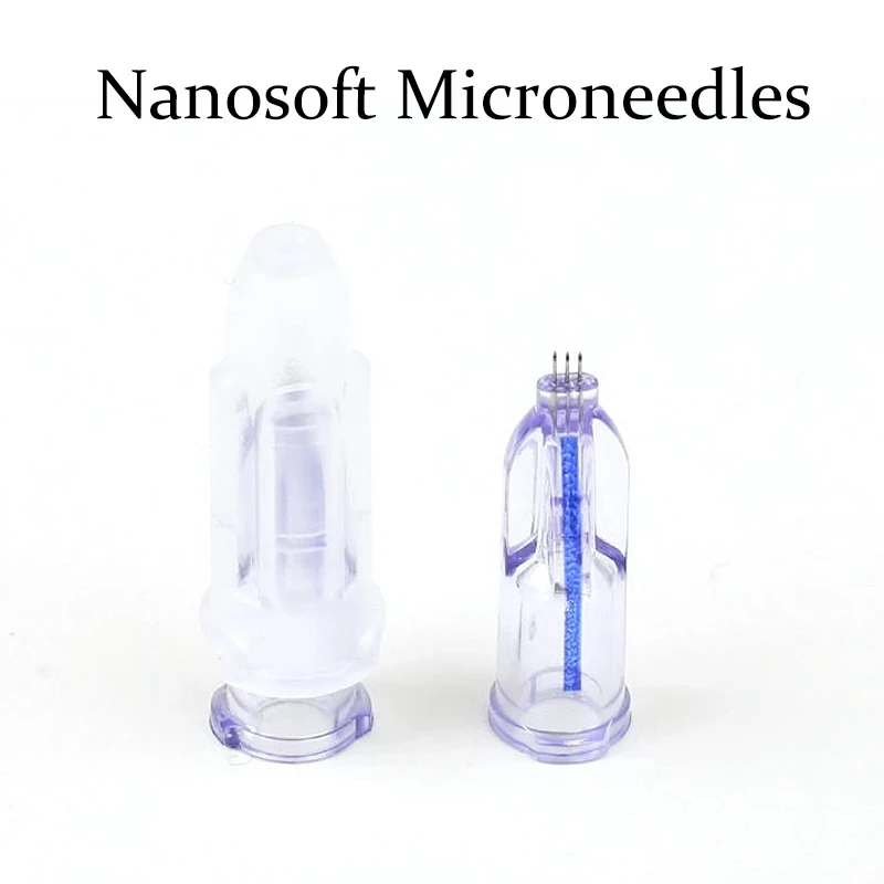 

Nanosoft 1.2mm 1.5mm Fillmed Hand Three Needles for Anti Aging Around Eyes and Neck Lines