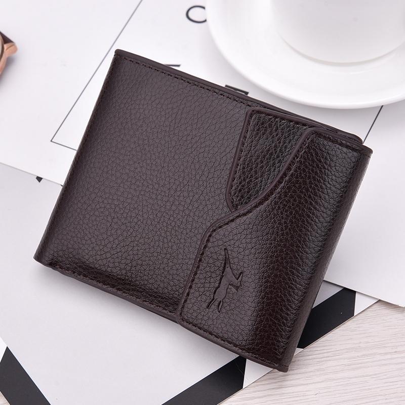 

classical men organizer wallets genuine leather wallet zipper hasp design male purse with card holder for short wallet ny4, Red;black