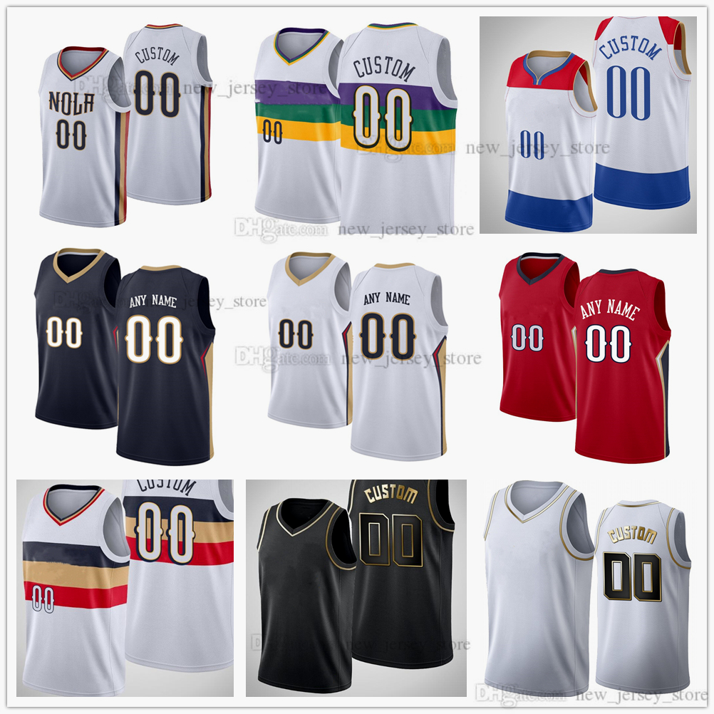 

Custom Printed 2022 New City Diamond 75th Basketball Jerseys 3 Josh Hart 17 Jonas Valanciunas 4 Devonte Graham 31 Tomas Satoransky 41 Garrett Temple 0 Didi Louzada