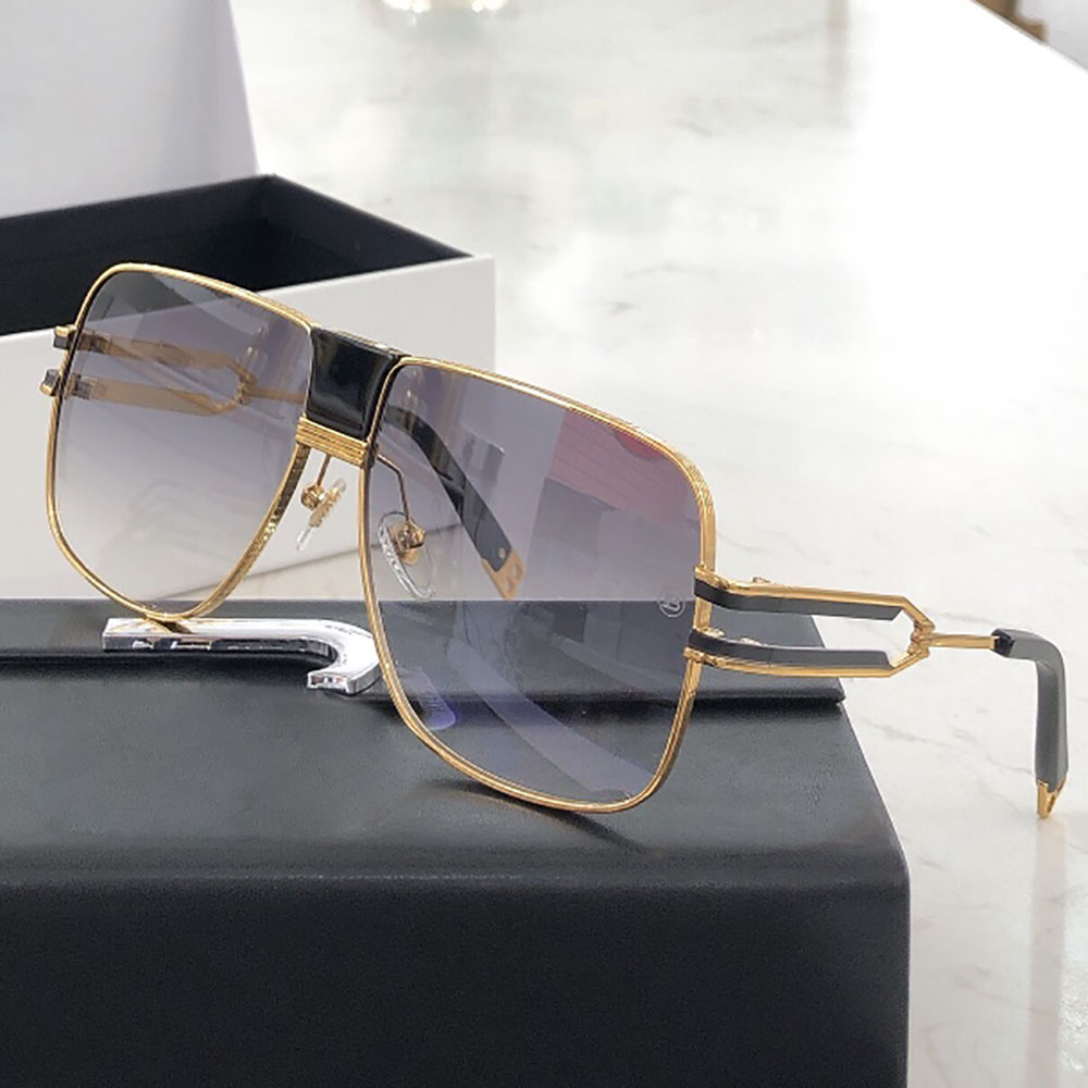 

BPS-103 Sunglasses Aviator 1914 Sunglasses For Women Design Brand Original Gradient Square BL Goggle Mens Sunglasses Fashion Party Glasses, White;black