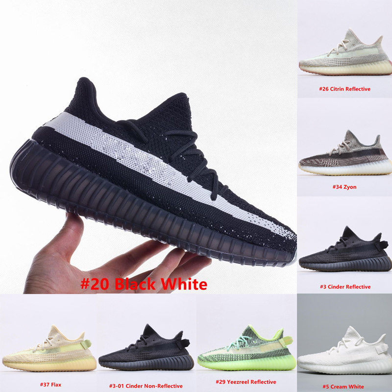 

Mens Shoes Zebra Beluga 2.0 Seame Women Sport Sneakers 36-48 With Box True yeezys Form Hyperspace Clay Static, Black