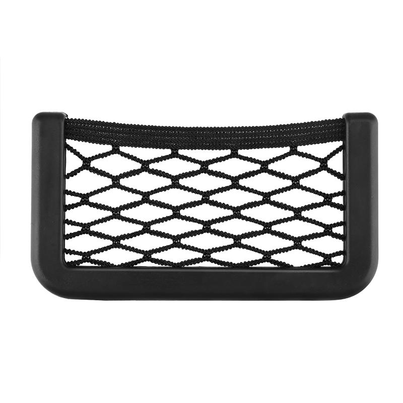 

Car Organizer Rear Seat Mesh Storage Bag Rider Cotton Sundries Multi Grid Tool