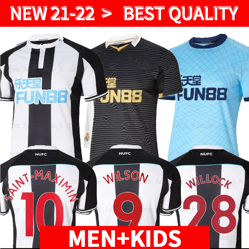 

21 22 New Soccer Jerseys WILSON WILLOCK SHELVEY ALMIRON 2021 2022 United JOELINTON third Football Shirt RITCHIE GAYLE MAXIMIN Men + Kids kits set, 2122 home
