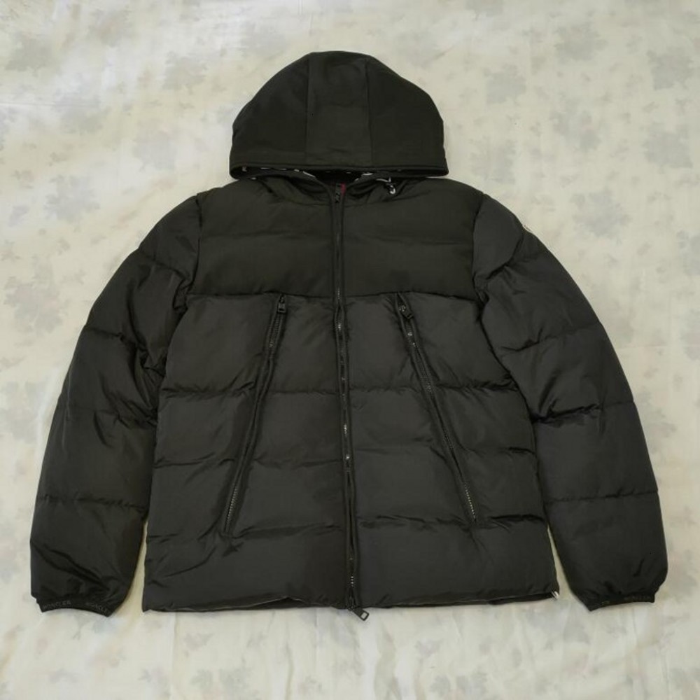 

Mens Winter Jacket Down Coat Windbreaker Thick Warm Hooded Fashion Winter Coat High Quality 100% White Duck Down Jacket Woman Free Shipping, Black