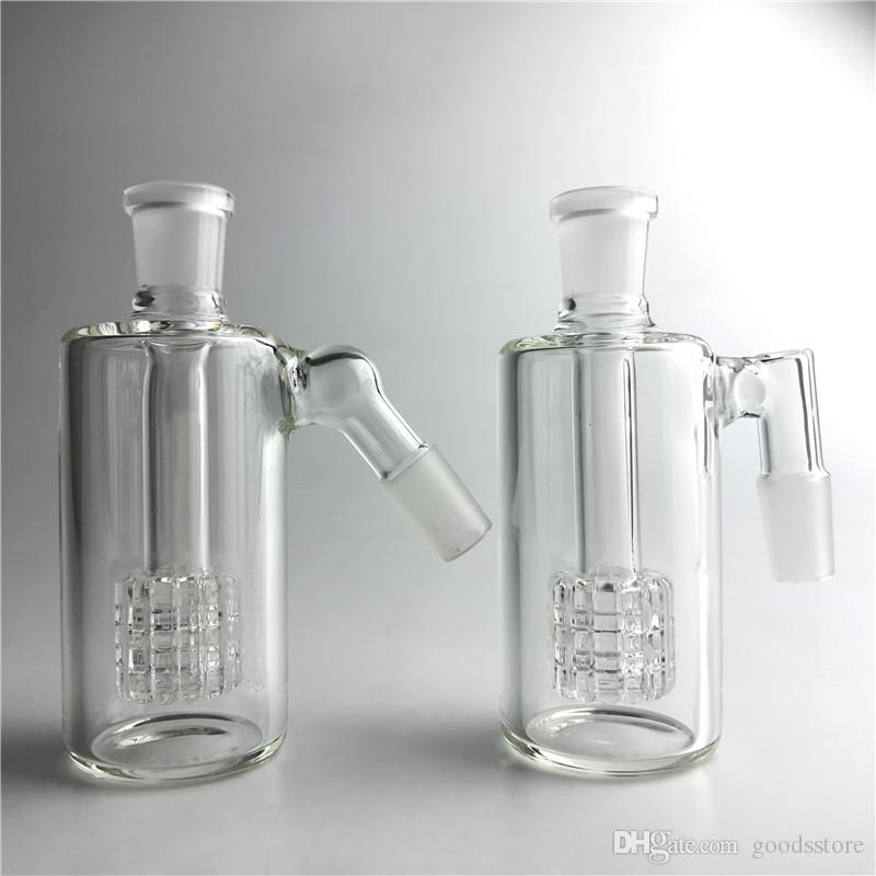 

4.5 Inch Glass Bong Ash Catchers Hookah 14mm 18mm Thick Pyrex Bubbler Ash Catcher 45 90 Degree Ashcatcher Water Pipes