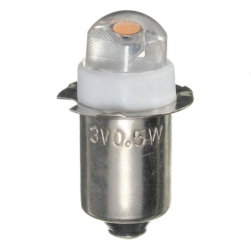 

Bulbs DC 3V 4.5V 6V LED For Focus Replacement Bulb P13.5S PR2 0.5W Torches Work Light Lamp 60-100Lumen Drop