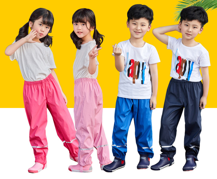 Acheter Pu Public Impermeable Bebe Pantalon Pluie Pantalon De Pluie En Plein Air Toddler Garcon Pantalons Avec Adolescence Vetements Enfants Vetements Enfants Enfants De Neige De 14 61 Du Jiao03 Fr Dhgate Com