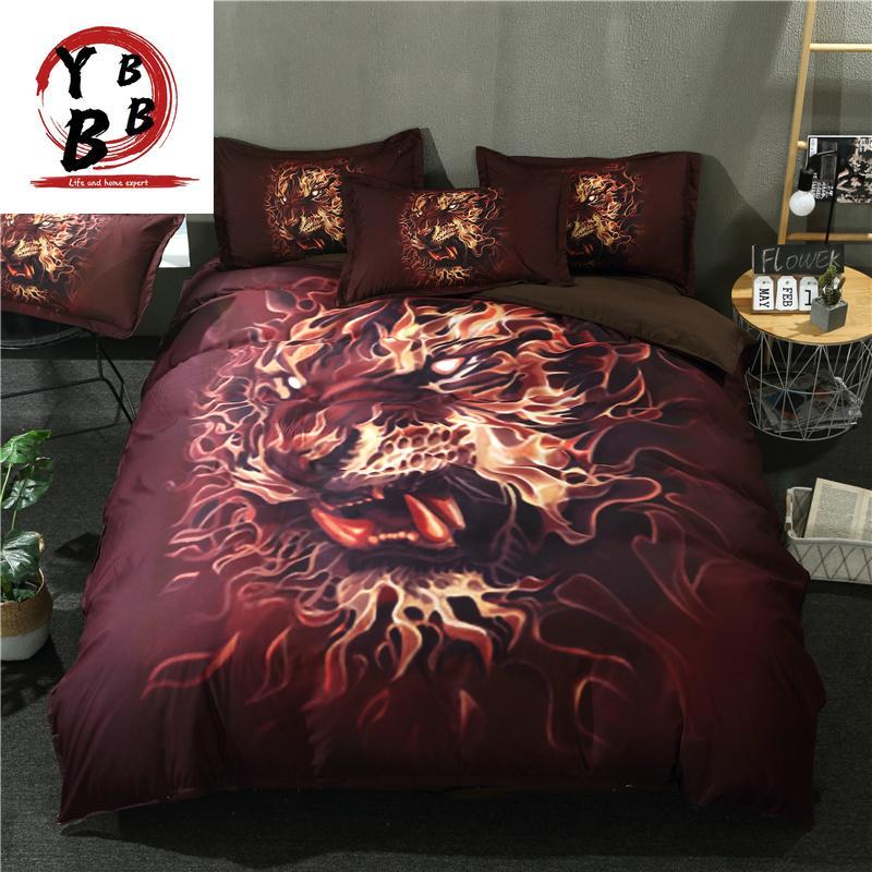 

Bedding Sets 3D Tiger Animal 2021 Luxury Fashion Good Quality Duvet Cover Adult  Full Queen King Size Bedclothes, Style3