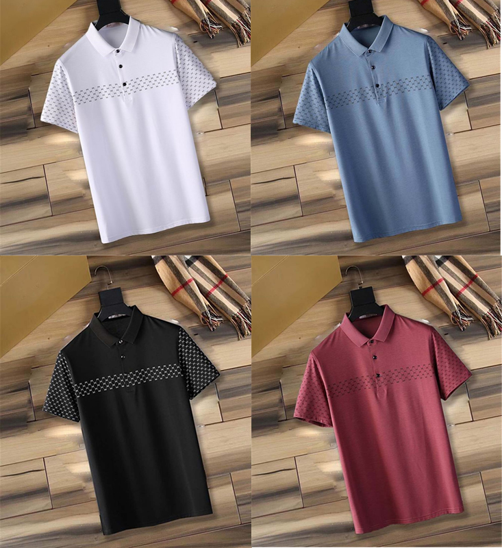 

Polo shirt T-shirt mens fashion clothing printed letters short sleeve classic business shirt hoodie skateboard casual T-shirts 100% cotton