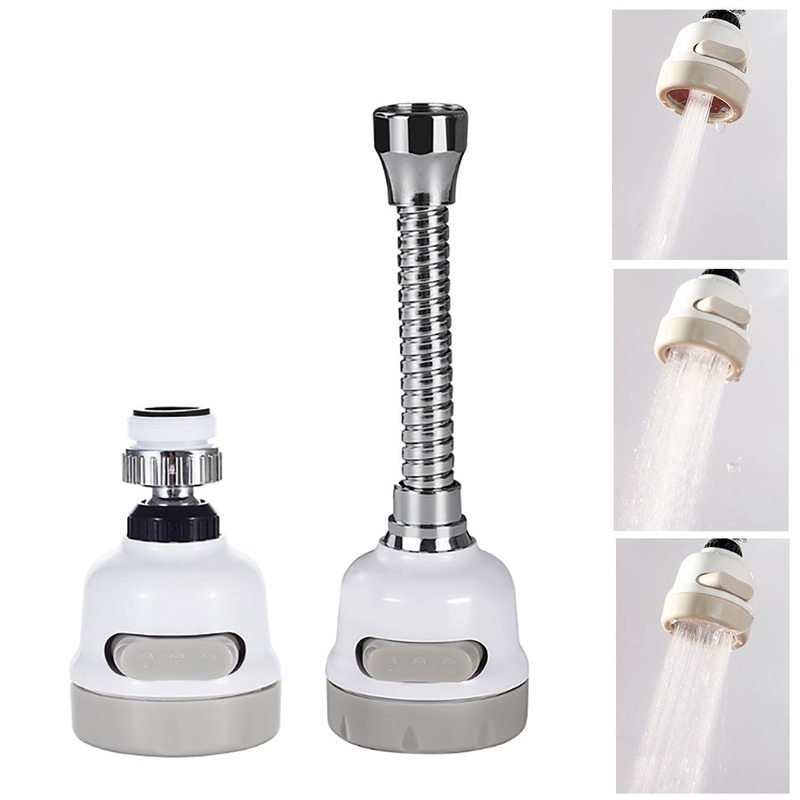 

360 Degree Kitchen Faucet Bubbler Aerator Water Faucet Saving Tap Bubbler Shower Head Filter Nozzle For Bathroom Kraan Sproeier