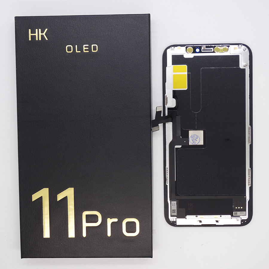

HK LCD Display For iPhone 11 Pro OLED Screen Panels Digitizer Complete Assembly Replacement Repair Parts