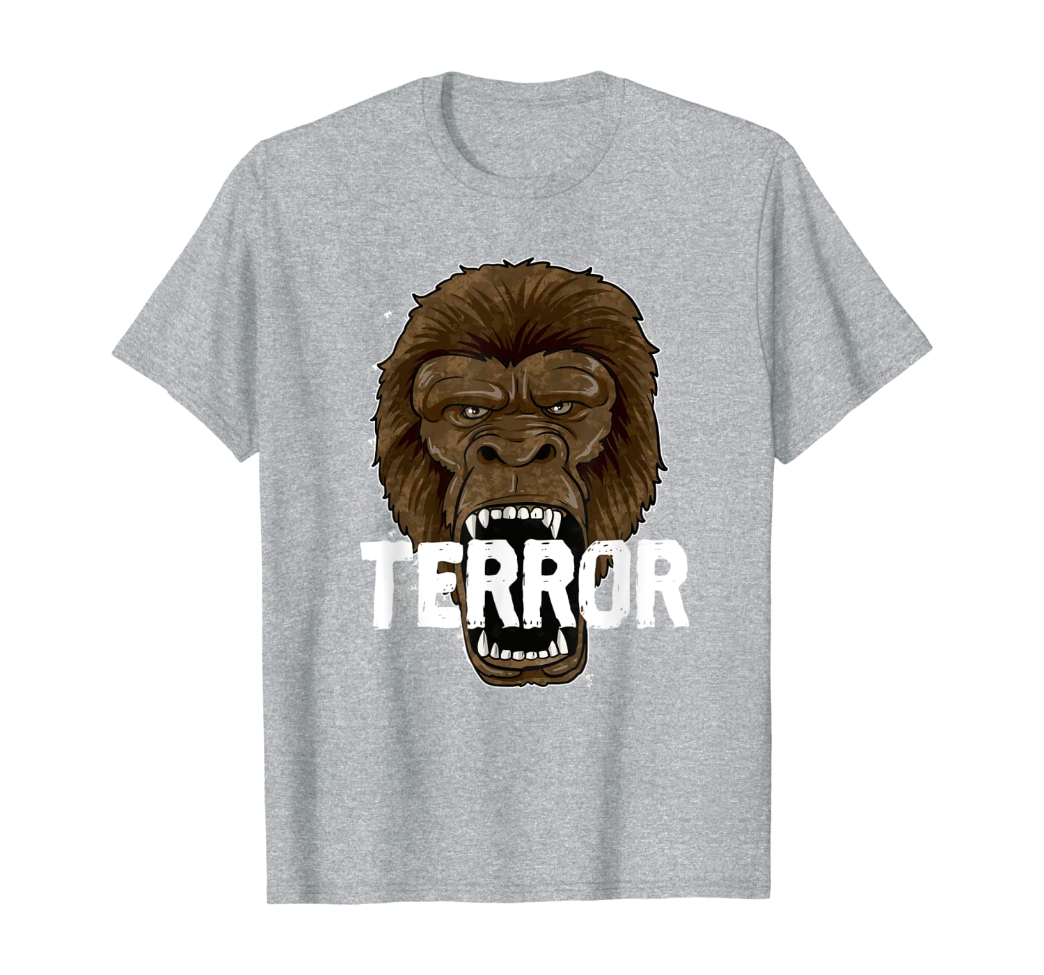 

Gorilla On Rampage | Rage Monkey | Ape Destruction T-Shirt, White;black