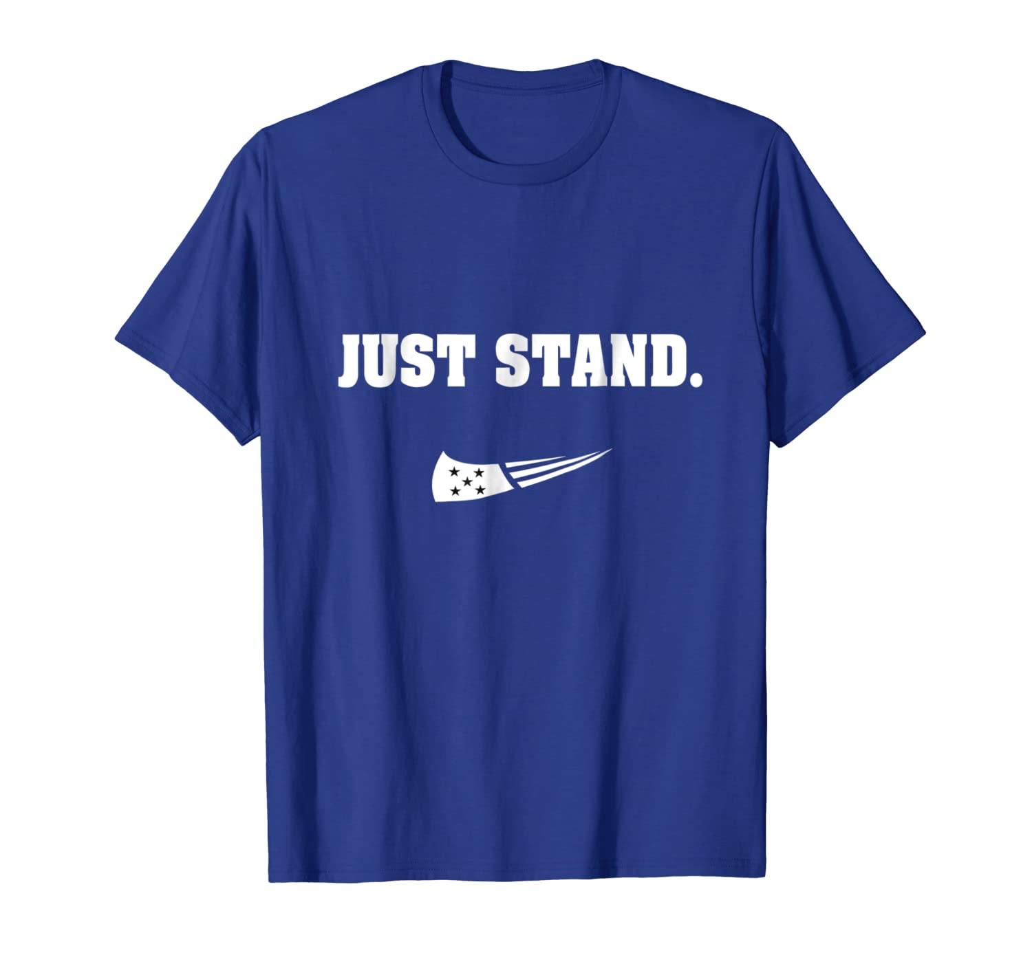 

Just Stand T Shirt, White;black